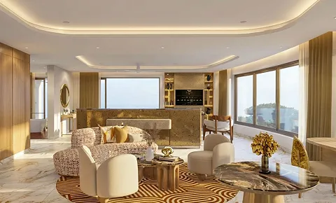 Penthouse Sanctuary Skyline de Dos Recámaras